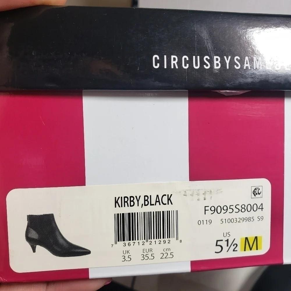 Circus Sam Edelman Kirby Black Boots Sz 5.5M